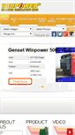 Mobile Screenshot of gensetwinpower.com